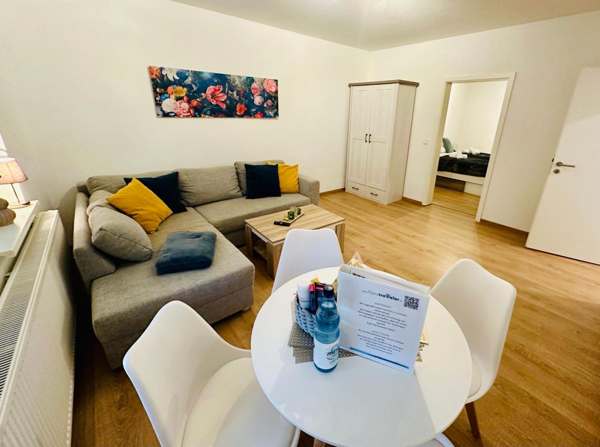 Fewo Kastanie Mit Balkon #Netflix #Innenstadtnaehe Von Harztraveler 바트하르추부르크 외부 사진
